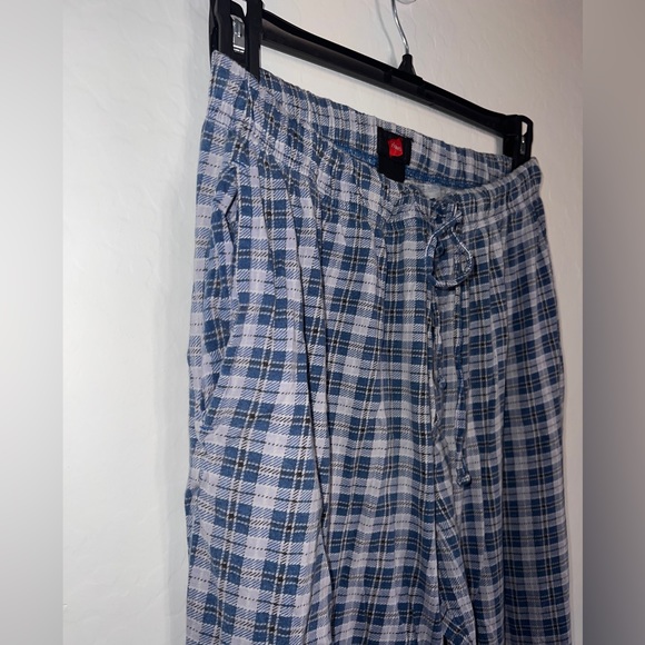 Hanes Mens Plaid Pocketed PJ Pants Large - Picture 4 of 5